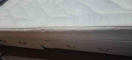 Photo of free 2 x divan bases with 1 mattress (CF83 Abertridwr) #2