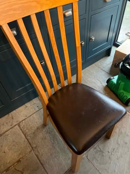 Photo of free 6 Oak Dining Chairs (Hoylake CH47) #1