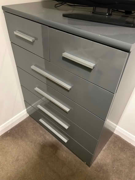 Photo of free Grey chest of drawers (EX4) #1