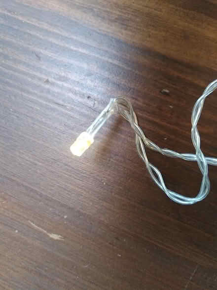 Photo of free 2 String lights with transparent pegs (Castle MK40) #2