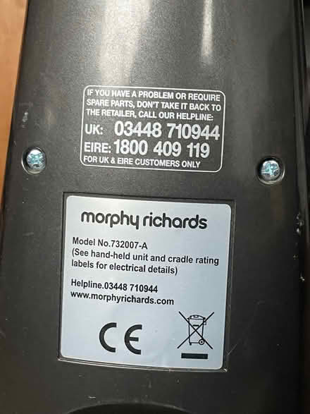 Photo of free Faulty Vacuum cleaner wireless (Lower Walkley, Sheffield) #4