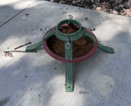 Photo of free Solid Christmas Tree Holder (Des Moines, west side) #2