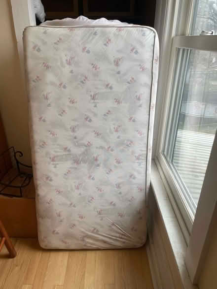 Photo of free Crib mattress (downtown) #1