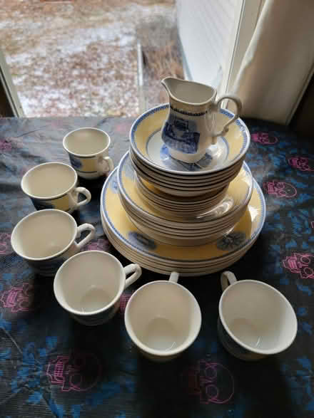 Photo of free Dishes: dishwasher & microwave safe (West 7th) #1