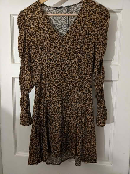 Photo of free Pretty Blck and Tan Dress by Zara - size S (Pollards Hill CR4) #1