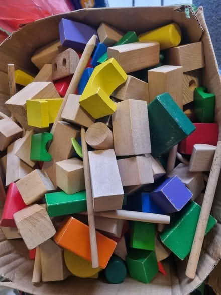 Photo of free Box of kids blocks (Stroud GL5) #1