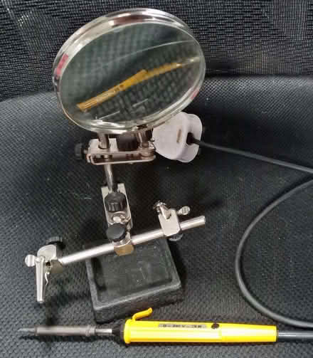 Photo of free Set of helping hands and soldering iron (Denton M34) #1