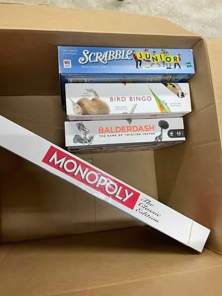 Photo of free Games incl. Monopoly, Jr. Scrabble (West Friendship, MD) #1