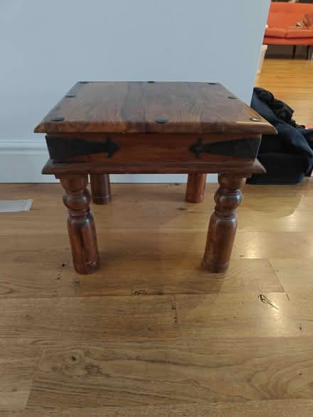 Photo of free Solid wooden side table (CV7) #1