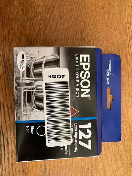 Photo of free Epson printer ink, black (Novato) #1