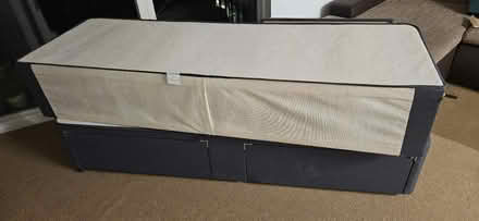 Photo of free Double bed frame with storage (E20) #2