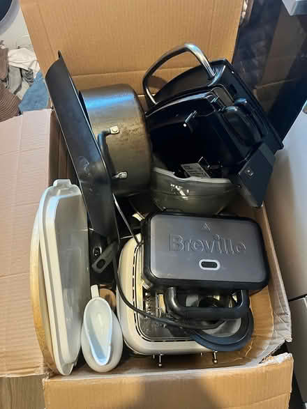 Photo of free Pots, pans and small appliances (Gorton M18) #1