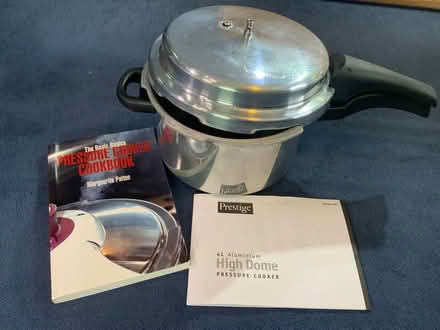 Photo of free Prestige pressure cooker and cook book (Caversham RG4) #1