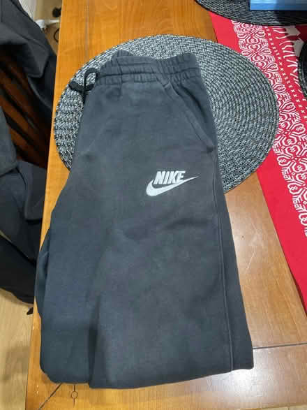 Photo of free Nike black boys tracksuit bottoms (Leigh on sea SS9) #1