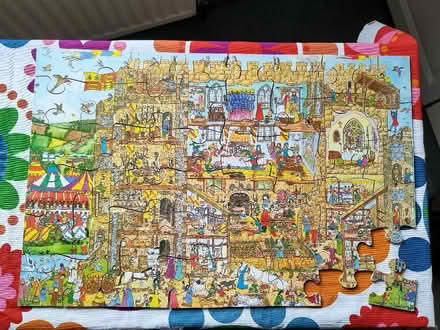 Photo of free Big wooden castle jigsaw (Cambridge GL2) #1