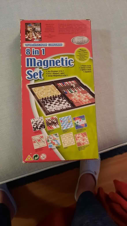 Photo of free Magnetic board games 8 in 1 (Birch Hill RG12) #1