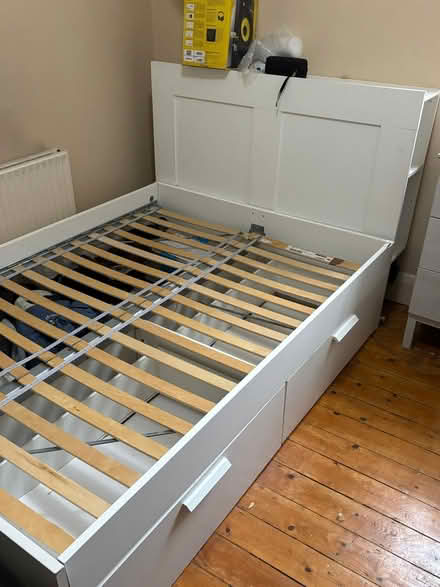 Photo of free IKEA double bed frame (Harringay, N8) #1