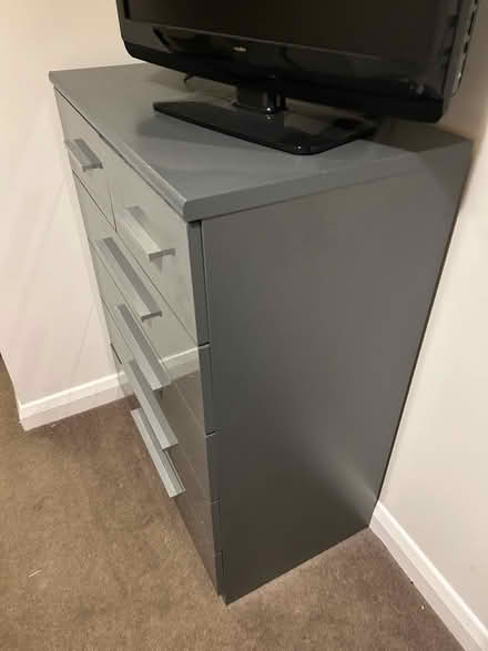 Photo of free Grey chest of drawers (EX4) #2