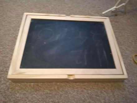 Photo of free Small chalkboard/ magnetic whiteboard (Stroud GL5) #2