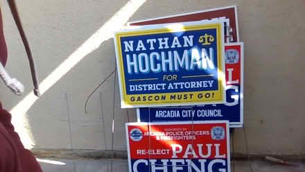 Photo of free Election lawn Signs for repurpose (Arcadia nr Baldwin-Stocker Sch) #1