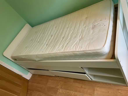 Photo of free Single bed frame with storage (Golden Triangle NR2) #1