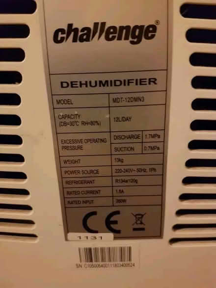 Photo of free Non working Humdifier spares or repair (Gledhow LS8) #1