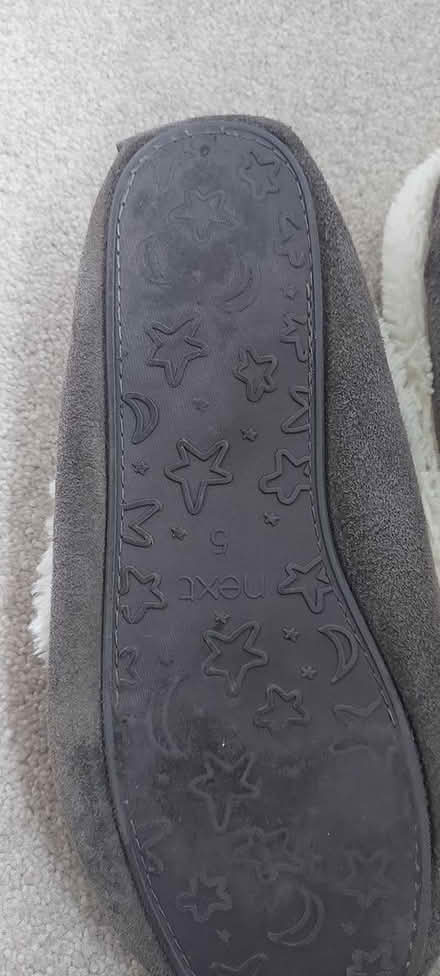 Photo of free Ladies grey slippers size 5 (Southwater) #1