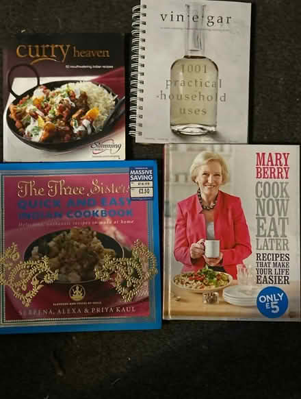 Photo of free cook and vinegar books (BR5) #1