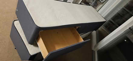 Photo of free Double bed frame with storage (E20) #3