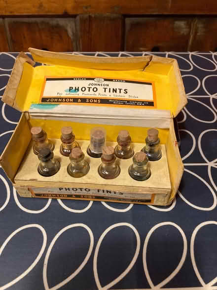Photo of free A small box of vintage filmTints (Kings Heath B13) #1