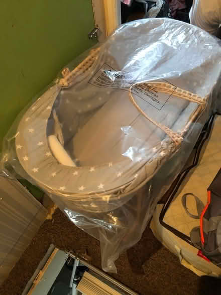 Photo of free Rocking Moses basket (West Meads PO21) #1