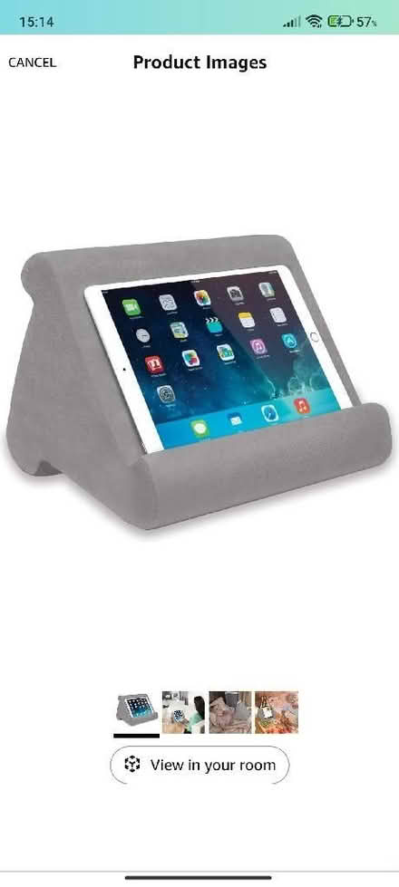 Photo of free Pill-O-Pad Tablet Stand - Tri-Ledge, Lap Mounted, Soft Table (Bensham NE8) #1