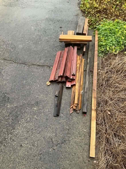 Photo of free Old stored wood - various for reuse / firewood (Coalpit Heath BS36) #1