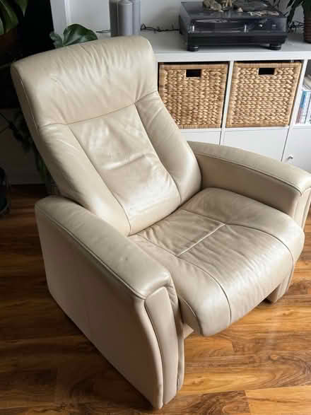 Photo of free Reclining Leather Chair (Helmshore BB4) #2