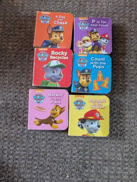 Photo of free Paw patrol mini board books (Woodley RG5) #1