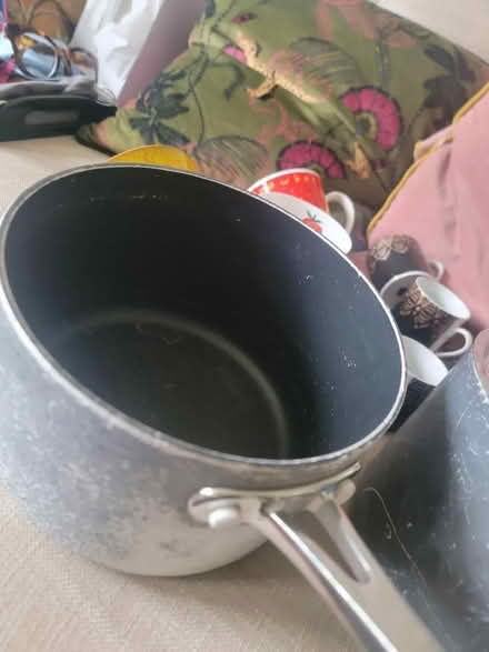 Photo of free 2 large good quality saucepan used condition (Budleigh Salterton EX9) #2