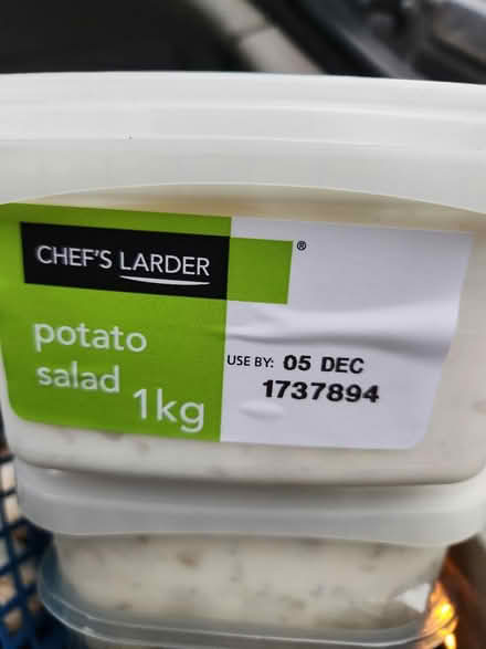 Photo of free 1kg potato salad (SW19) #1