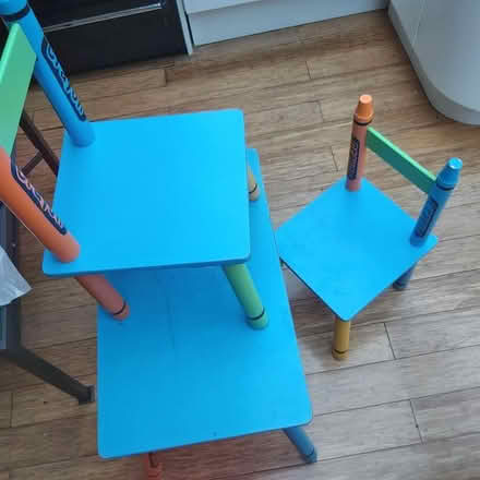 Photo of free Kids crayola table and 2 chairs (Blackhall EH4) #3