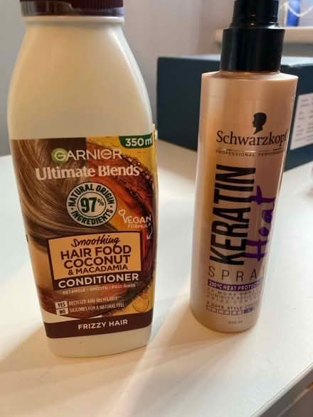 Photo of free Hair conditioner and keratin spray (Bugbrooke) #1