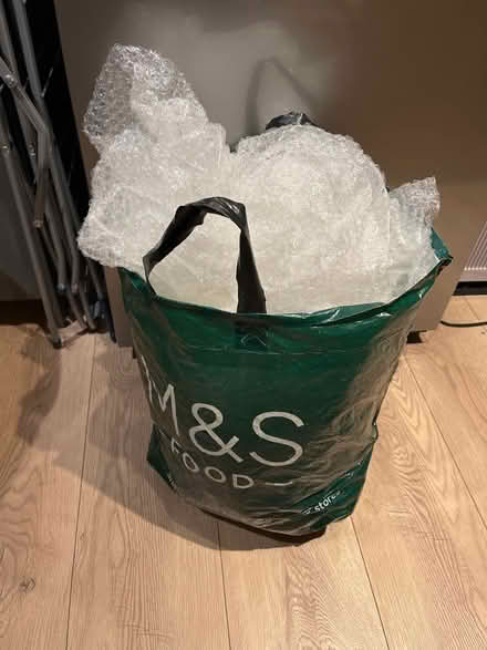 Photo of free Bag full of bubble wrap (Norton-Lees, S8) #1