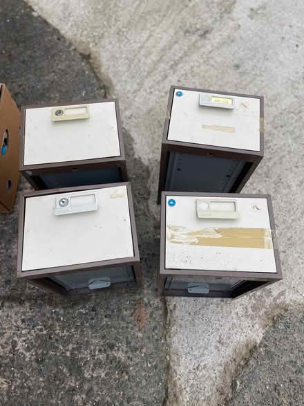 Photo of free Filing cabinet metal drawers (Halton LA2) #1