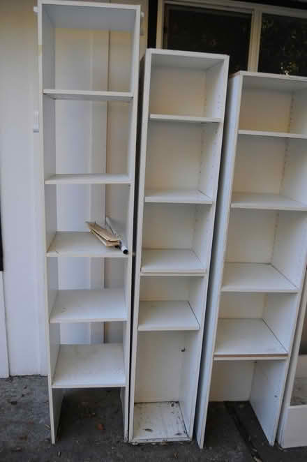 Photo of free White Shelves and Storage Cabinets (Sleepy Hollow) #2