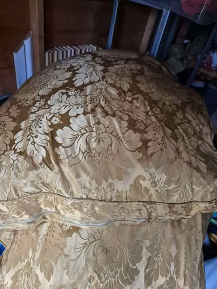 Photo of free 8 big feather gold cushions (Northway OX3) #1