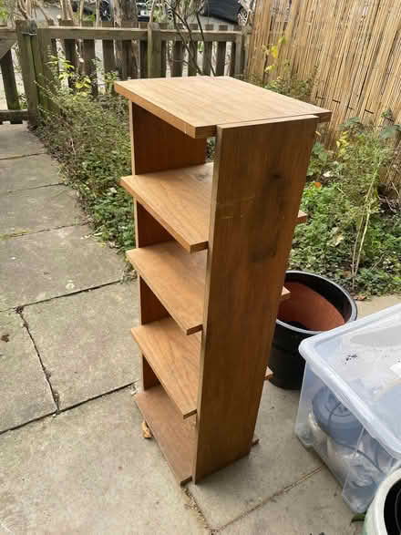 Photo of free Wooden shelving unit (New Cross SE15) #1