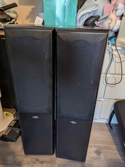 Photo of free 2 Eltax floor speakers (Chessington KT9) #1