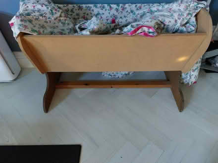 Photo of free Dolls rocking bed (Tilehurst, Reading) #2