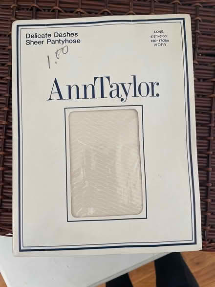 Photo of free Ann Taylor cream colored stockings (Mount Vernon) #1