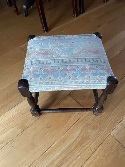 Photo of free 2 Footstools (Sunbury TW16) #1