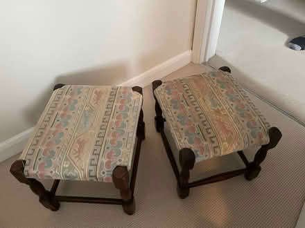 Photo of free 2 Footstools (Sunbury TW16) #4