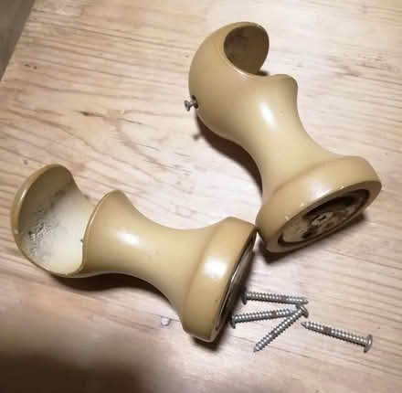 Photo of free Curtain pole brackets (Llanbister) #1
